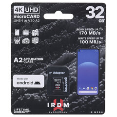GoodRam Irdm 32GB kaina ir informacija | Atminties kortelės telefonams | pigu.lt