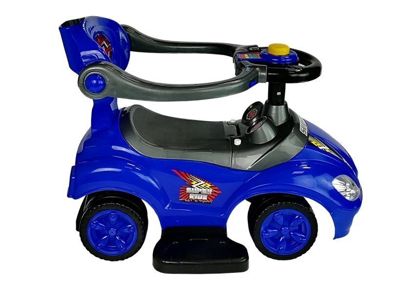 Stumiamas automobilis Mega Car, 3in1, mėlynas kaina ir informacija | Žaislai kūdikiams | pigu.lt