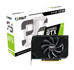 Palit GeForce RTX 3060 StormX (NE63060019K9-190AF) kaina ir informacija | Vaizdo plokštės (GPU) | pigu.lt