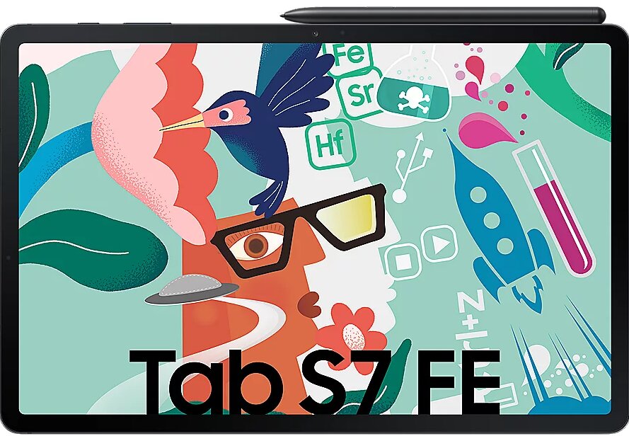 Samsung Galaxy Tab S7 FE (SM-T733NZKAEUE), 64GB,Wi-Fi, Black