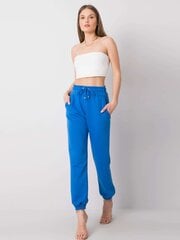 Женские спортивные штаны RUE PARIS, темно-синие цена и информация | Женские брюки | pigu.lt