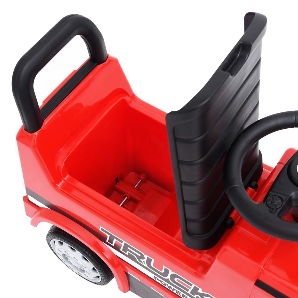 Paspiriamas vaikiškas sunkvežimis Mercedes-Benz, raudonas kaina ir informacija | Žaislai kūdikiams | pigu.lt