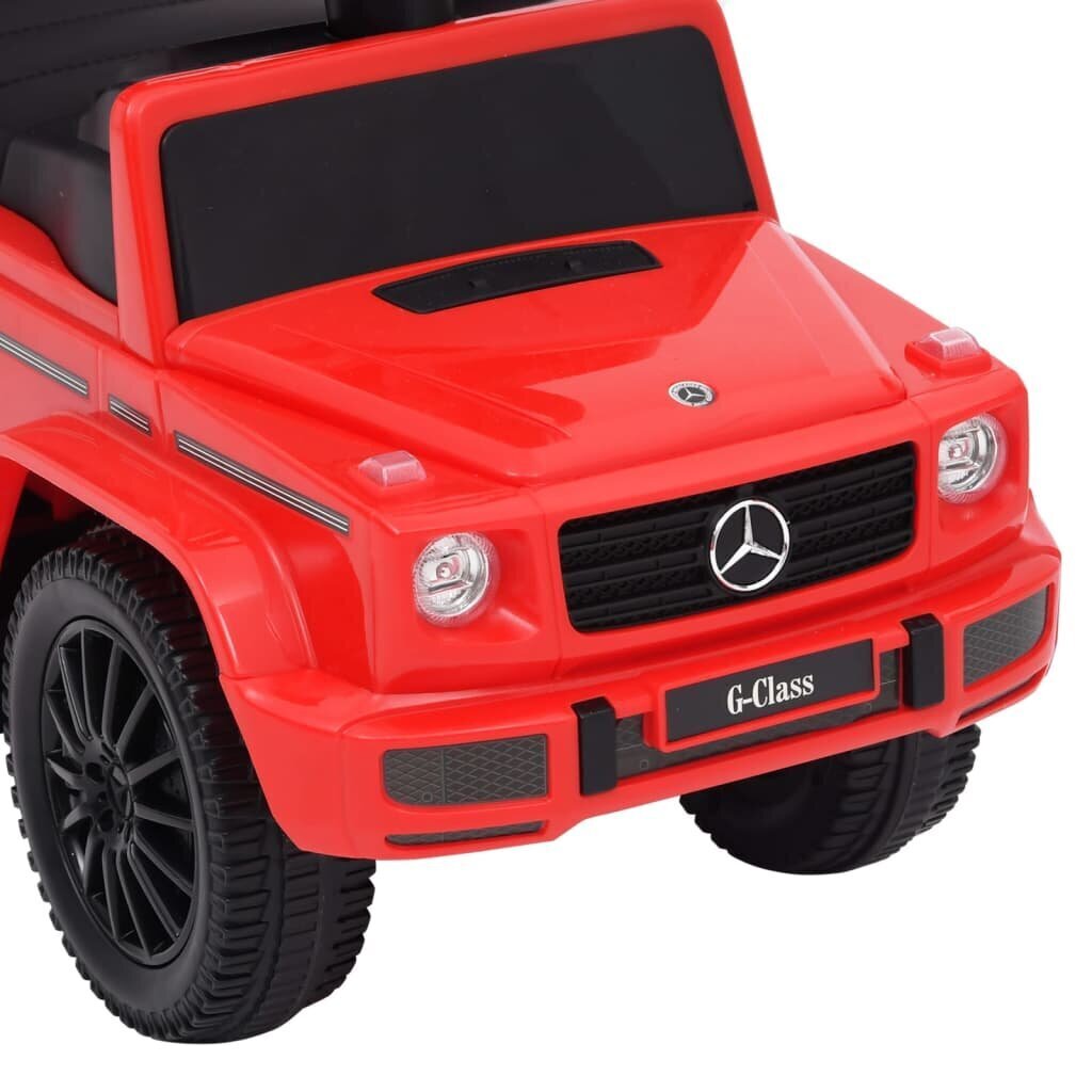 Paspiriamas vaikiškas automobilis Mercedes-Benz G63, raudonas, 3 m.+ kaina ir informacija | Žaislai kūdikiams | pigu.lt