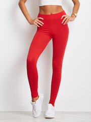 Tamprės moterims RedLeggings Basic, raudonos kaina ir informacija | Kelnės moterims | pigu.lt