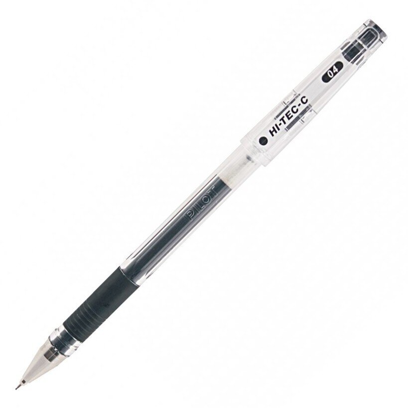 Gelinis rašiklis Pilot G-Tec-C4, 0.4 mm, juodas kaina ir informacija | Rašymo priemonės | pigu.lt