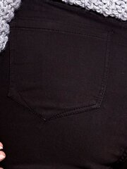 Расклешенные джинсы с подвернутыми концами цена и информация | Женские джинсы | pigu.lt