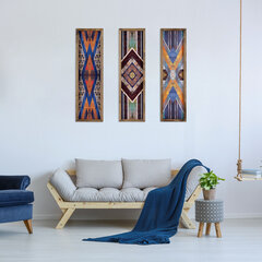 Kalune Design украшение на стену из 3 частей цена и информация | Детали интерьера | pigu.lt
