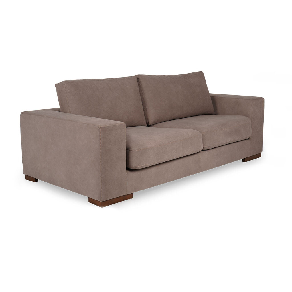 Dvivietė sofa Kalune Design Nplus, ruda kaina ir informacija | Sofos | pigu.lt