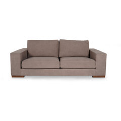 Двуспальный диван Kalune Design Nplus, коричневый цена и информация | Диваны | pigu.lt