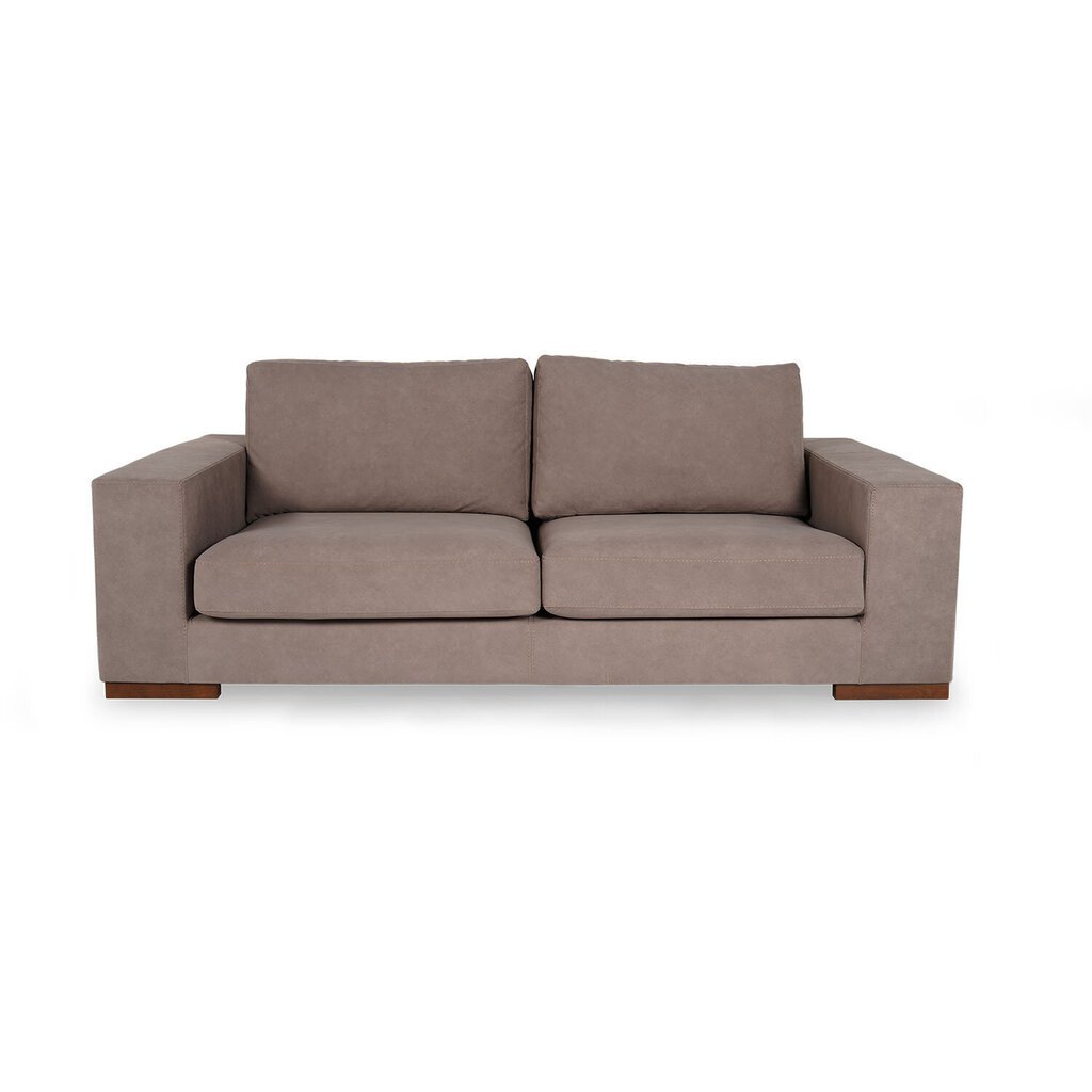 Dvivietė sofa Kalune Design Nplus, ruda kaina ir informacija | Sofos | pigu.lt