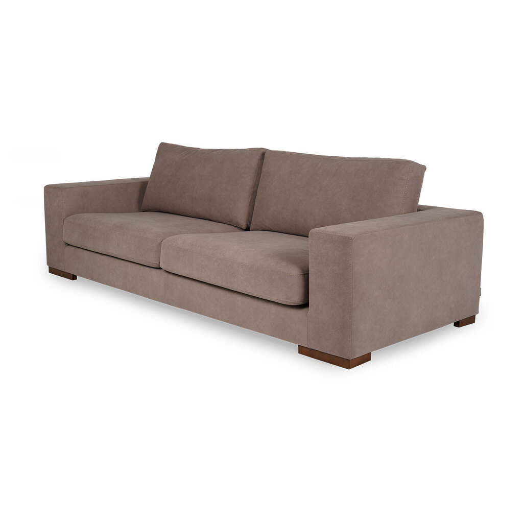 Trivietė sofa Kalune Design Nplus, ruda kaina ir informacija | Sofos | pigu.lt