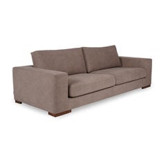 Трехместный диван Kalune Design Nplus, коричневый цена и информация | Диваны | pigu.lt