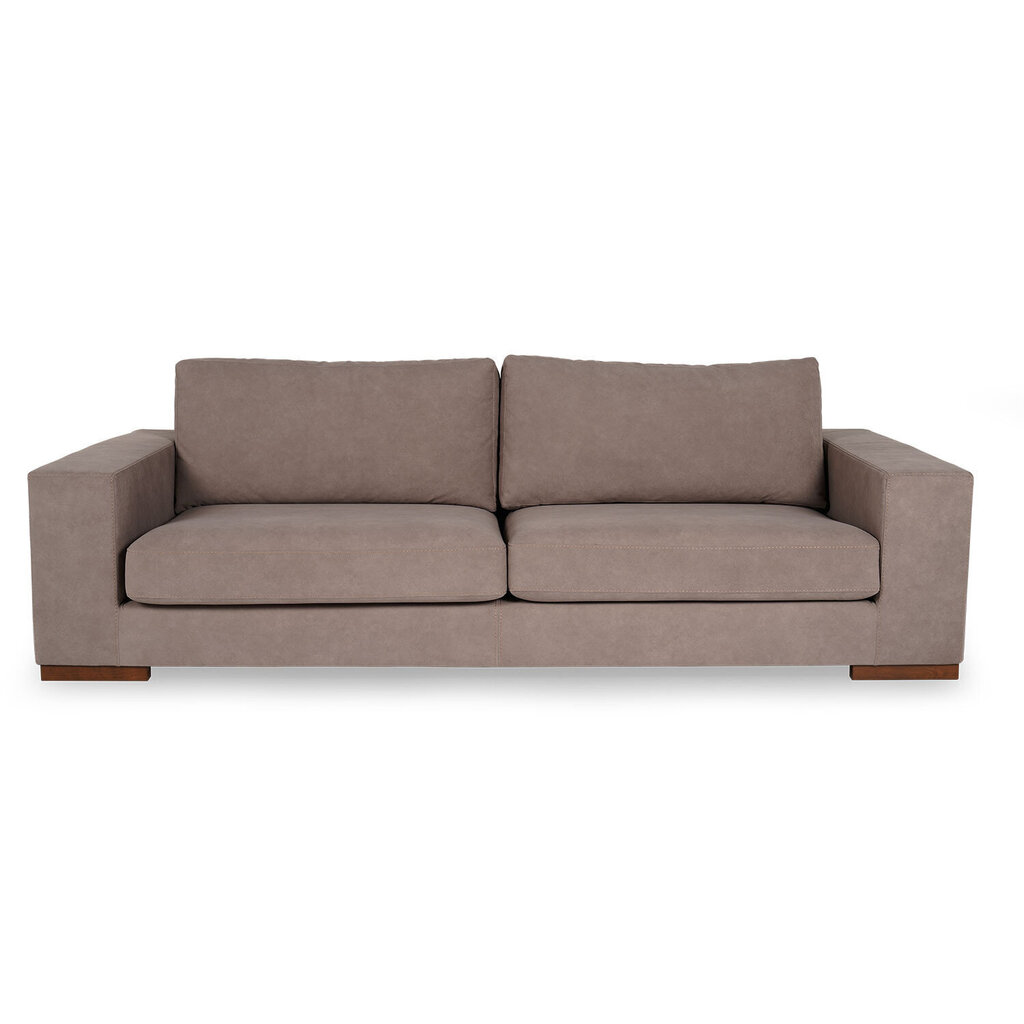 Trivietė sofa Kalune Design Nplus, ruda kaina ir informacija | Sofos | pigu.lt