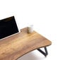 Nešiojamo kompiuterio staliukas Kalune Design Sehpa, rudas/juodas kaina ir informacija | Kompiuteriniai, rašomieji stalai | pigu.lt
