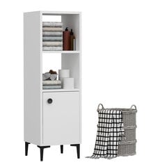 Шкафчик Kalune Design Alone, белый цена и информация | Шкафчики в гостиную | pigu.lt