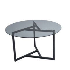 Кофейный столик Kalune Design Trio 2, черный цена и информация | Журнальные столы | pigu.lt