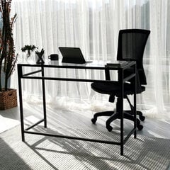 Письменный стол Kalune Design Network M100, черный цена и информация | Компьютерные, письменные столы | pigu.lt