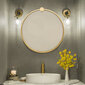 Veidrodis Kalune Design Ayna A708, auksinės spalvos kaina ir informacija | Veidrodžiai | pigu.lt