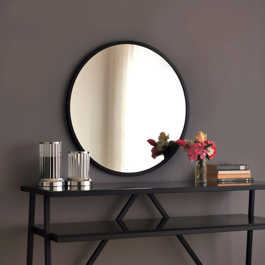 Veidrodis Kalune Design Ayna A709, juodas kaina ir informacija | Veidrodžiai | pigu.lt