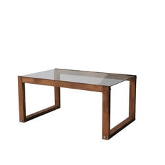 Кофейный столик Kalune Design Via, коричневый цена и информация | Журнальные столы | pigu.lt