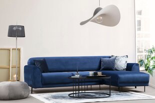 Kampinė sofa-lova Image Corner Right, mėlyna цена и информация | Угловые диваны | pigu.lt