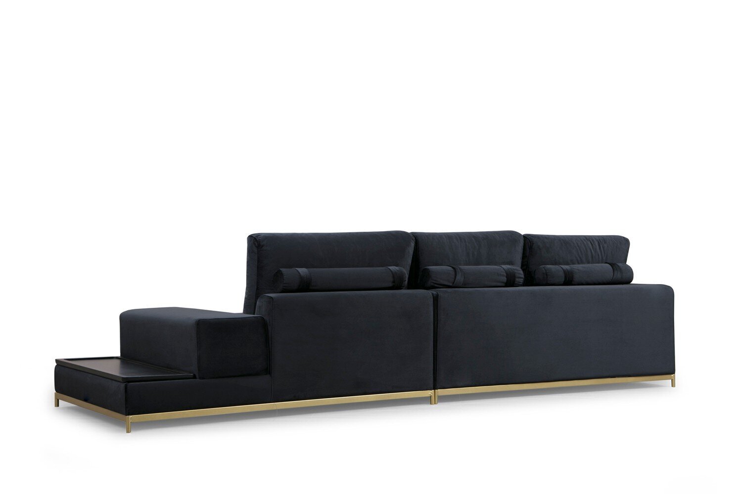Sofa Kalune Design Line, juoda kaina ir informacija | Sofos | pigu.lt