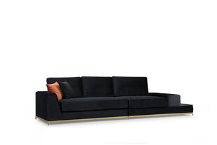 Sofa Kalune Design Line, juoda kaina ir informacija | Sofos | pigu.lt