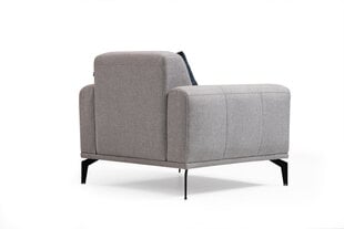 Диван Kalune Design Nikea, серый цена и информация | Кресла в гостиную | pigu.lt