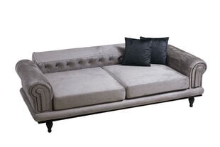 Sofa Kalune Design Polyanna, pilka kaina ir informacija | Sofos | pigu.lt