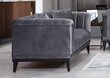 Sofa Kalune Design Trendy, tamsiai pilka kaina ir informacija | Sofos | pigu.lt