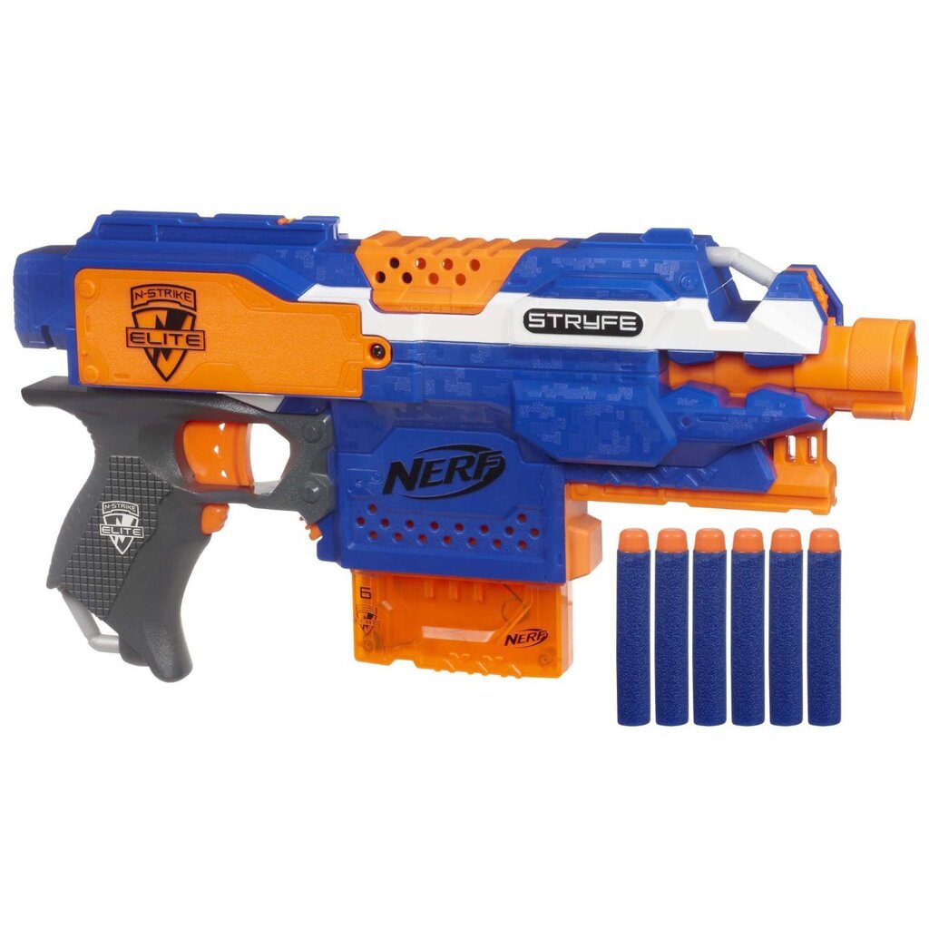 Šautuvas Nerf N-Strike Elite Stryfe, A0200E35 Mėlynas kaina ir informacija | Žaislai berniukams | pigu.lt