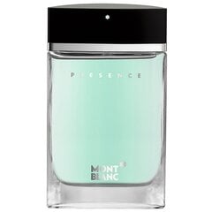 Tualetinis vanduo Mont Blanc Presence EDT vyrams 75 ml kaina ir informacija | Mont Blanc Kvepalai, kosmetika | pigu.lt