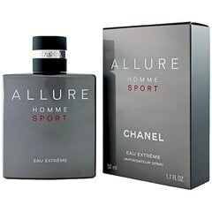 Парфюмированная вода Chanel Allure Homme Sport Eau Extreme EDP, 50 мл цена и информация | Мужские духи | pigu.lt