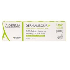 Крем для лица и тела A-Derma Dermalibour + Cica Rejuvenating Repair Cream, 100 мл цена и информация | A-derma Духи, косметика | pigu.lt