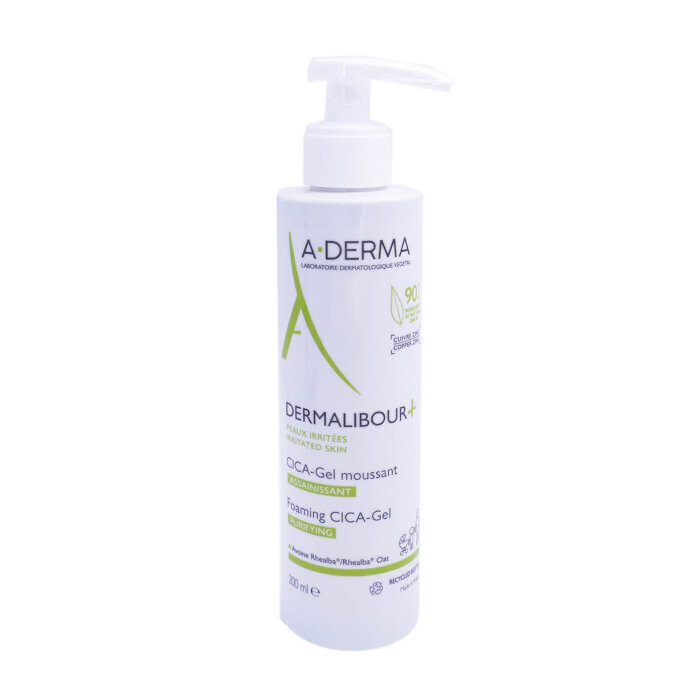 Prausimosi gelis A-Derma Dermalibour + Cica, 200 ml цена и информация | Kosmetika vaikams ir mamoms | pigu.lt