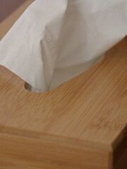 Бамбуковая коробочка для салфеток цена и информация | Кухонная утварь | pigu.lt