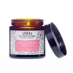 Žvakė Petales De Rose, Le Chatelard 1802, 80g цена и информация | Подсвечники, свечи | pigu.lt