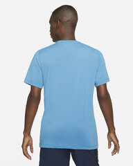Marškinėliai vyrams Nike Nk Df Tee Db Nk Pro DD6883 469, mėlyni kaina ir informacija | Vyriški marškinėliai | pigu.lt