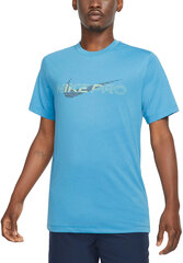 Marškinėliai vyrams Nike Nk Df Tee Db Nk Pro DD6883 469, mėlyni kaina ir informacija | Vyriški marškinėliai | pigu.lt