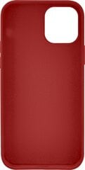 Fusion Elegance Fiber Protect silikoninis dėklas, skirtas Apple iPhone 13 Pro Max, raudonas kaina ir informacija | Telefono dėklai | pigu.lt