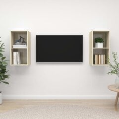 Sieninės spintelės, 2 vnt kaina ir informacija | TV staliukai | pigu.lt