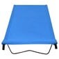 Stovyklavimo gultas, 180x60x19cm, mėlynas kaina ir informacija | Turistiniai baldai | pigu.lt
