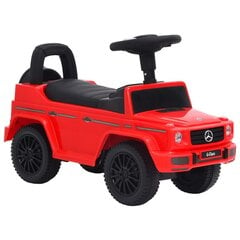 Paspiriamas vaikiškas automobilis mercedes-benz g63, raudonas kaina ir informacija | Žaislai kūdikiams | pigu.lt