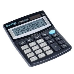 Калькулятор K-DT4124-01 Donau цена и информация | Канцелярские товары | pigu.lt