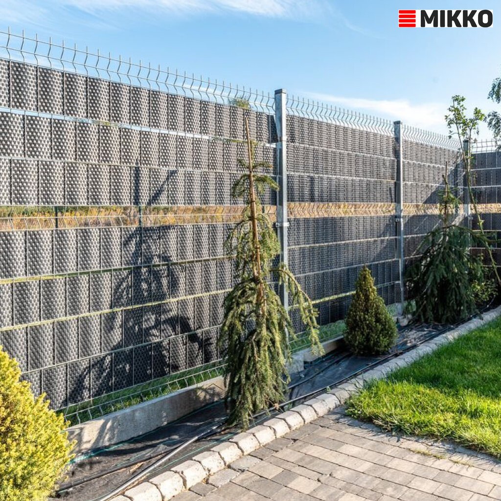 Tvoros juosta MIKKO Rattan, MK-03 grafito 19 cm kaina ir informacija | Tvoros ir jų priedai | pigu.lt