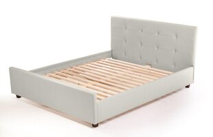 Кровать Venecija, искусственная кожа, белый 5007 цена и информация | Кровати | pigu.lt