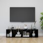 Televizoriaus spintelė, 37x35x37 cm, juoda цена и информация | Svetainės spintelės | pigu.lt
