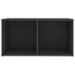 Televizoriaus spintelė, pilkos spalvos, 72x35x36,5 cm kaina ir informacija | TV staliukai | pigu.lt