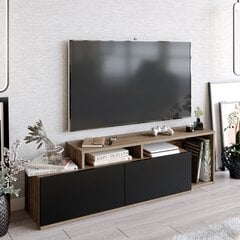 ТВ столик Kalune Design Nexera, коричневый/черный цена и информация | Тумбы под телевизор | pigu.lt