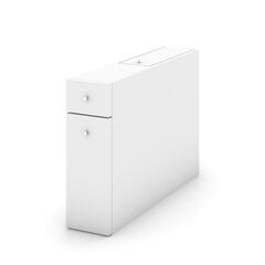 Vonios spintelė Kalune Design Smart, balta kaina ir informacija | Vonios spintelės | pigu.lt